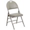 Flash Furniture Vinyl Folding Chair, Gray HA-MC705AV-3-GY-GG - alternate 6