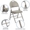 Flash Furniture Vinyl Folding Chair, Gray HA-MC705AV-3-GY-GG - alternate 5