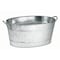 Tablecraft Oval Sngl Wall Bev Tub, Glv Steel, 19"X1" HBT1914 - alternate 1