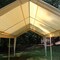 King Canopy Canopy, 10ftx20ft, 8 Leg, Tan/Wht, Leg Skirt HC1020PCTW - alternate 2
