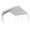 King Canopy Canopy, 18ft.x20ft., Hercules, 8 Leg, White HC1820PC - alternate 1