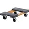 Vestil Carpet End Hardwood Dolly, 0.9K lb., 12x18 HDOC-1218-9 - alternate 3