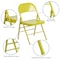 Flash Furniture Twisted Folding Chair, Citron HF3-CITRON-GG - alternate 2