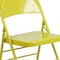 Flash Furniture Twisted Folding Chair, Citron HF3-CITRON-GG - alternate 7