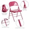 Flash Furniture Fuchsia Folding Chair HF3-FUCHSIA-GG - alternate 5