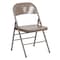 Flash Furniture Folding Chair, Metal, Beige HF3-MC-309AS-BGE-GG - alternate 4