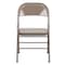 Flash Furniture Folding Chair, Metal, Beige HF3-MC-309AS-BGE-GG - alternate 9
