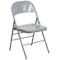 Flash Furniture Folding Chair, Metal, Gray HF3-MC-309AS-GY-GG - alternate 4