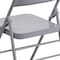 Flash Furniture Folding Chair, Metal, Gray HF3-MC-309AS-GY-GG - alternate 8
