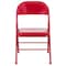 Flash Furniture Metal Folding Chair, Red HF3-MC-309AS-RED-GG - alternate 9