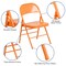 Flash Furniture Folding Chair, Orange Marmalade HF3-ORANGE-GG - alternate 2
