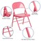 Flash Furniture Folding Chair, Bubblegum Pink HF3-PINK-GG - alternate 5