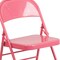 Flash Furniture Folding Chair, Bubblegum Pink HF3-PINK-GG - alternate 7