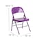 Flash Furniture Folding Chair, Impulsive Purple HF3-PUR-GG - alternate 4