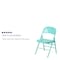 Flash Furniture Tantalizing Teal Folding Chair HF3-TEAL-GG - alternate 8