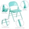 Flash Furniture Tantalizing Teal Folding Chair HF3-TEAL-GG - alternate 2