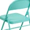 Flash Furniture Tantalizing Teal Folding Chair HF3-TEAL-GG - alternate 4