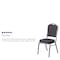 Flash Furniture Hercules Banquet Chair, Black Back, 17.25 W 20-1/4" L 38 H, Fabric Seat HF-C01-SV-E26-BK-GG - alternate 9