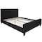 Flash Furniture Platform Bed, Tribeca, Queen, Black HG-23-GG - alternate 2