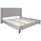 Flash Furniture Platform Bed, Riverdale, King, Light Gray HG-44-GG - alternate 2