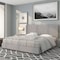 Flash Furniture Platform Bed, Riverdale, King, Light Gray HG-44-GG - alternate 1