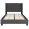 Flash Furniture Platform Bed, Riverdale, Full, Dark Gray HG-46-GG - alternate 4