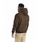 Berne Heartland Washed Duck Hooded Work Jacket, 100% cotton sanded duck, Bark, LT HJ375 - alternate 4