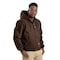 Berne Heartland Washed Duck Hooded Work Jacket, 100% cotton sanded duck, Bark, LT HJ375 - alternate 5