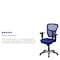 Flash Furniture Executive Chair, Blue Seat, Mesh Back HL-0001-BL-GG - alternate 5