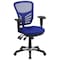 Flash Furniture Executive Chair, Blue Seat, Mesh Back HL-0001-BL-GG - alternate 4