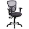 Flash Furniture Mid-Back Exec Chair, Dark Gray HL-0001-DK-GY-GG - alternate 8