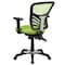 Flash Furniture Contemporary Office Chair, Green Seat, Black Back, 25 3/4" W 27-1/2" L 43-1/2" H, Adjustable Padded HL-0001-GN-GG - alternate 8