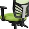 Flash Furniture Contemporary Office Chair, Green Seat, Black Back, 25 3/4" W 27-1/2" L 43-1/2" H, Adjustable Padded HL-0001-GN-GG - alternate 9