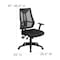 Flash Furniture Mesh Contemporary Chair, 16-1/2" to 20", Adjustable Arms, Black HL-0017-GG - alternate 2