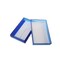 Heathrow Scientific Microscope Slide Box, Poly, 25-Place, Blue 120316 - alternate 1