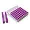Heathrow Scientific Segmented Tube Rack, Purple 120356 - alternate 1