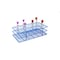 Heathrow Scientific HDPE Coated Wire Tube Rack 16 mm, 6 x 12 HS23072 - alternate 1