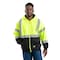 Berne Hi Vis Class 3 Color Block Hooded Sweats HVF023 - alternate 1