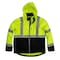Berne Hi-Vis Softshell Jacket, Class 3 Yellow, L HVJS206 - alternate 1