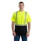 Berne Hi-Vis Color Block T-Shirt, polyester birdseye mesh, Yellow, M HVK017 - alternate 1