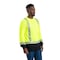 Berne Hi-Vis Long Sleeve T-Shirt, polyester birdseye mesh, Yellow, 2XLT HVK018 - alternate 2