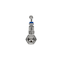 Pic Gauges Hex Valve, 3/4"FxFNPT, Straight, SS10K psi HV-SS-3/4-HS-180-FXF - alternate 5