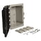 Wiegmann Quick Release Padlock Latch Electrical Enclosures, 20 in H, 8 in D, 16 in W, 1, 12, 3R, 4, 4X HW-PCC201608CHQR - alternate 3