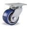 Zoro Select Plte Caster, Swvl, Poly, 6", 1800 lb. S-CH-63SPB - alternate 1