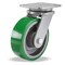 Zoro Select Plte Castr, Swvl, Polypropyln, 6", 1250 lb S-WH-6DB-4SL-FB - alternate 1