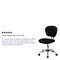 Flash Furniture Task Chair, 17-1/4" to 21", Black H-2376-F-BK-GG - alternate 6