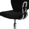 Flash Furniture Task Chair, 17-1/4" to 21", Black H-2376-F-BK-GG - alternate 9