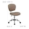 Flash Furniture Task Chair, 17-1/4" to 21", Coffee Brown H-2376-F-COF-GG - alternate 2