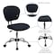 Flash Furniture Task Chair, 17-1/4" to 21", Gray H-2376-F-GY-GG - alternate 2