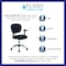 Flash Furniture Mesh Task Chair, 17-1/4" to 21", Fixed Arms, Navy H-2376-F-NAVY-ARMS-GG - alternate 4